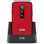 SPC Stella 3 Teléfono Móvil para Personas Mayores - 4G, Teclas Grandes, Botón SOS, Menú Sencillo, Batería 9 Días, Rojo - 2339R